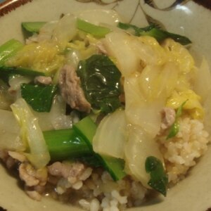 ご飯がすすむ味付けの✿冷蔵庫にある野菜で中華丼❤